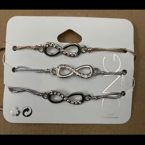 The Icing Infinity Symbol Bracelets